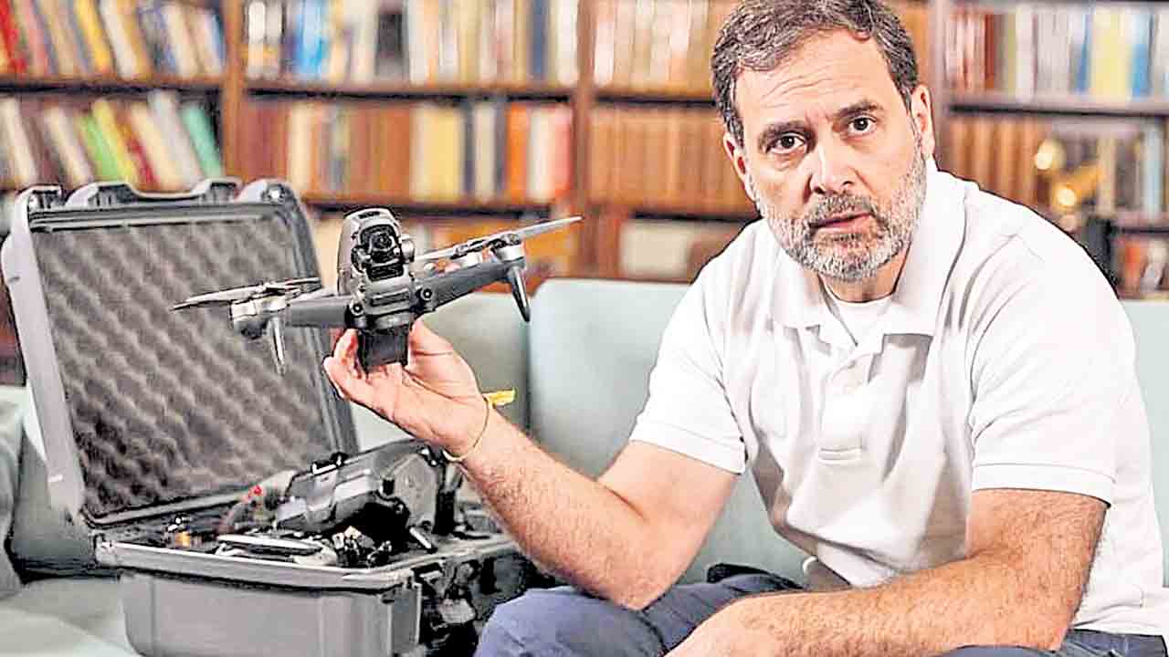 Rahul Gandhi | డ్రోన్ల తయారీపై రాహుల్‌ వీడియో.. వెల్లువెత్తిన విమర్శలు