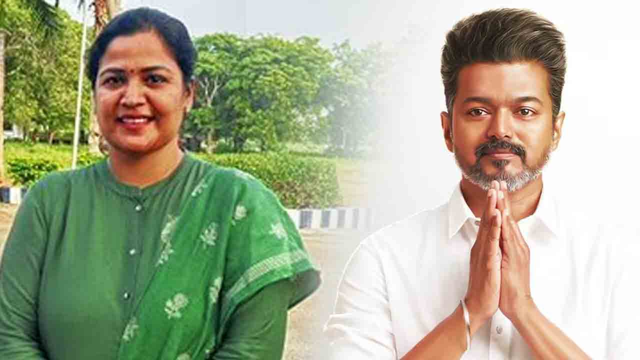 Ranjana Nachiyaar | త్రిభాషా సూత్రాన్ని నిరసిస్తూ బీజేపీని వీడిన నటి రంజన.. నేడు నటుడు విజయ్‌ పార్టీలో చేరిక