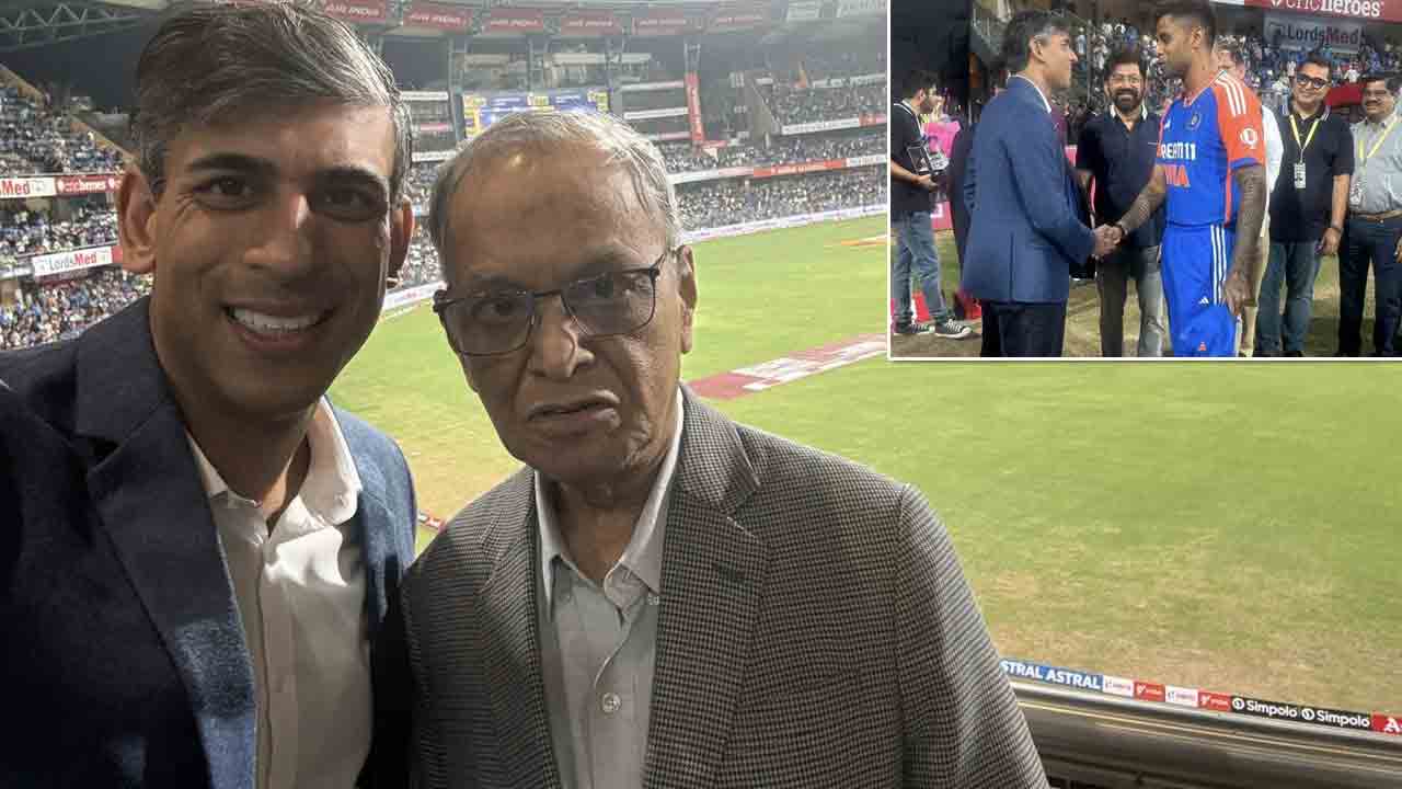 Rishi Sunak | ఇంగ్లండ్‌, టీం ఇండియా మధ్య చివరి టీ20.. స్టేడియంలో సందడి చేసిన రిషి సునాక్‌