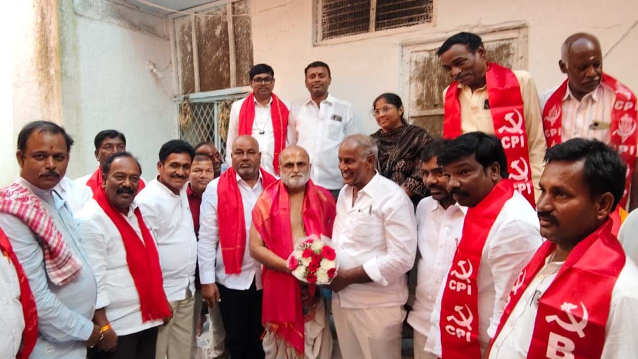 Priest Rangarajan | రాముడి పేరుతో దౌర్జన్యం చేస్తే సహించేది లేదు : కూనంనేని సాంబశివరావు