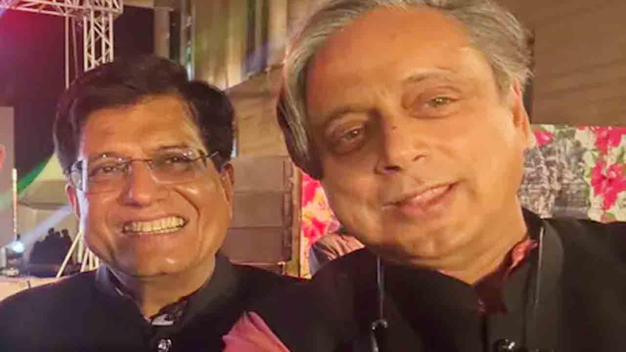 Shashi Tharoor | పార్టీ మార్పు వార్తల వేళ.. కేంద్ర మంత్రి పియూష్‌ గోయల్‌తో సెల్ఫీ ఫొటో షేర్‌ చేసిన శశిథరూర్‌