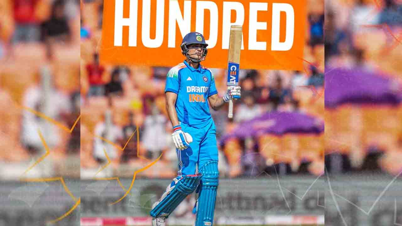 Shubman Gill | ఇంగ్లండ్‌తో మూడో వన్డే.. శుభ్‌మాన్‌ గిల్ సెంచరీ.. భారీ స్కోర్‌ దిశగా భారత్‌