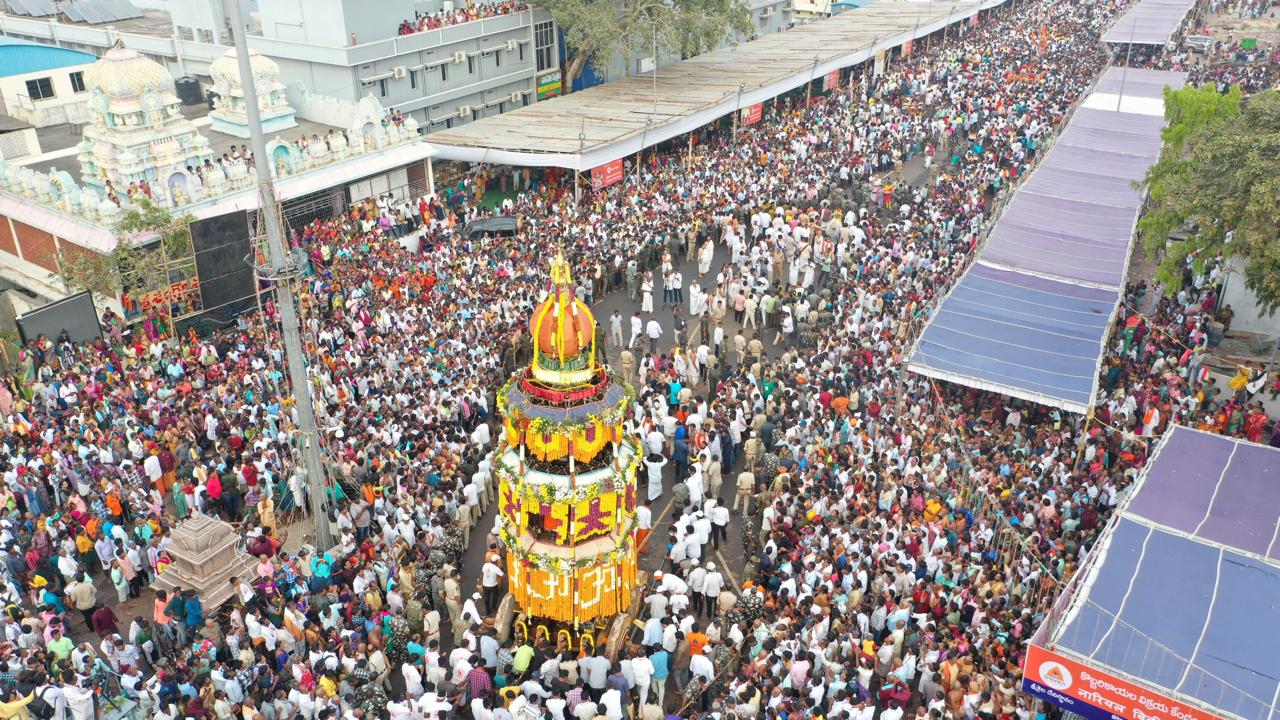 Srisailam Mallanna Rathotsavam
