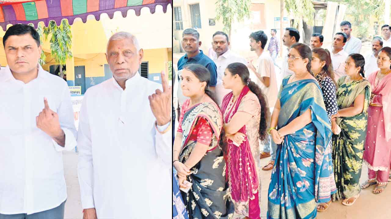 ఆదిలాబాద్‌ జిల్లాలో.. పోలింగ్‌ ప్రశాంతం