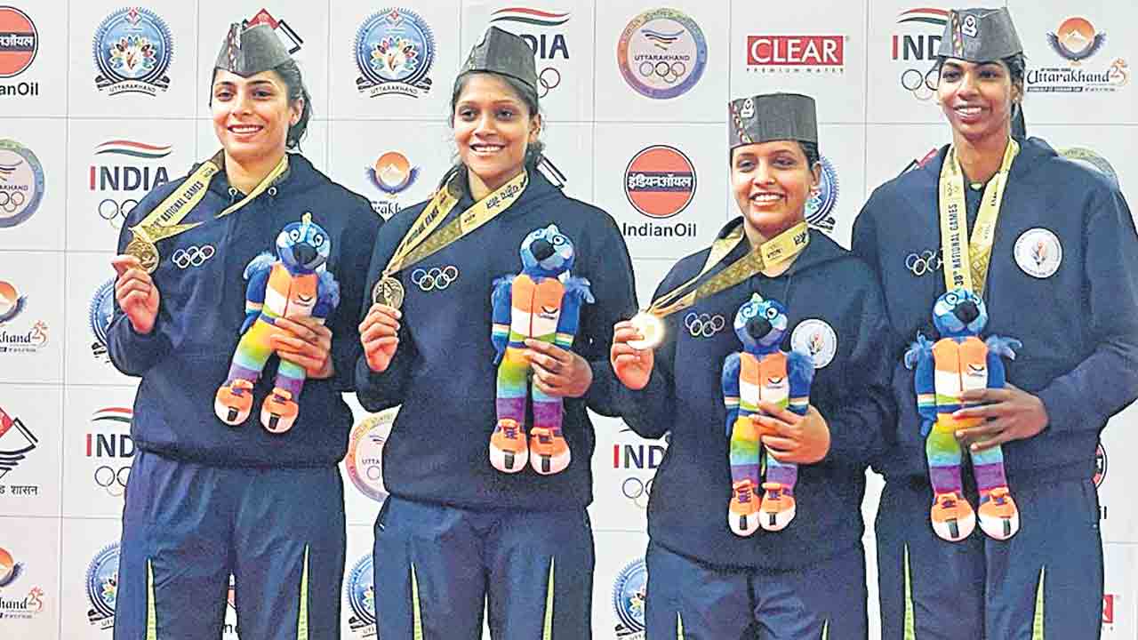 తెలంగాణకు స్వర్ణం