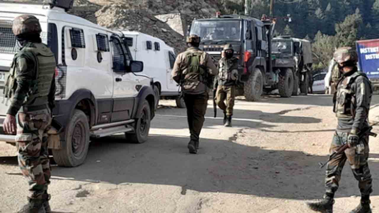 Terrorist attack on army vehicle | ఆర్మీ వాహనంపై ఉగ్రవాదులు కాల్పులు