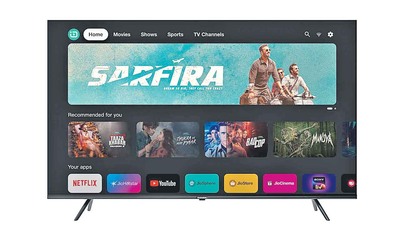 జియోటెలీతో థామ్సన్‌ క్యూలెడ్‌ టీవీ ధర రూ.18,999