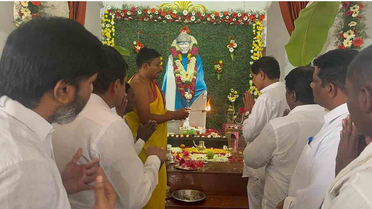 Saibaba Temple Anniversary | ఘనంగా సాయిబాబా ఆలయ వార్షికోత్సవం