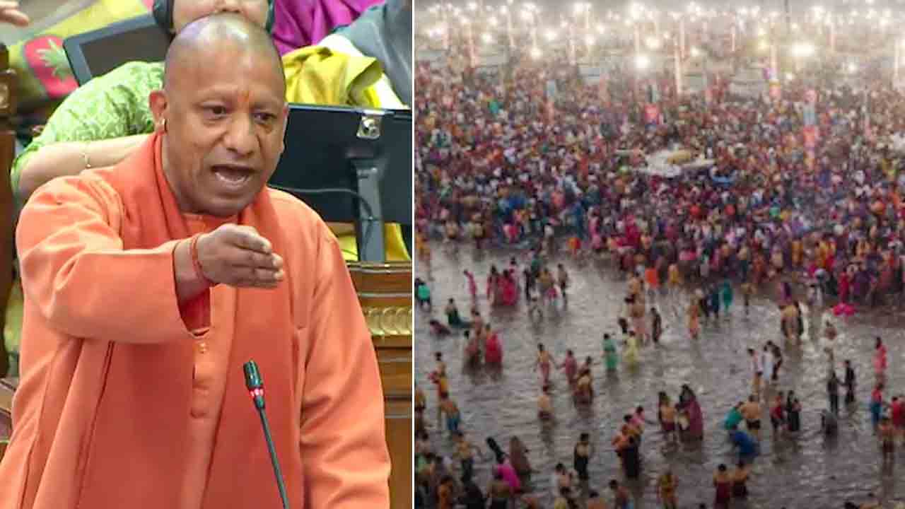 Maha kumbh | ఆ నీళ్లు తాగేందుకూ అనుకూలమే.. విసర్జితాలతో నది కాలుష్యం ఆరోపణలను ఖండించిన యూపీ సీఎం