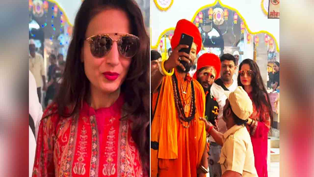 Ameesha Patel | అమీషా పటేల్‌కు చేదు అనుభవం.. న‌టితో ఫోటోల కోసం ఎగబడ్డ సాధువులు