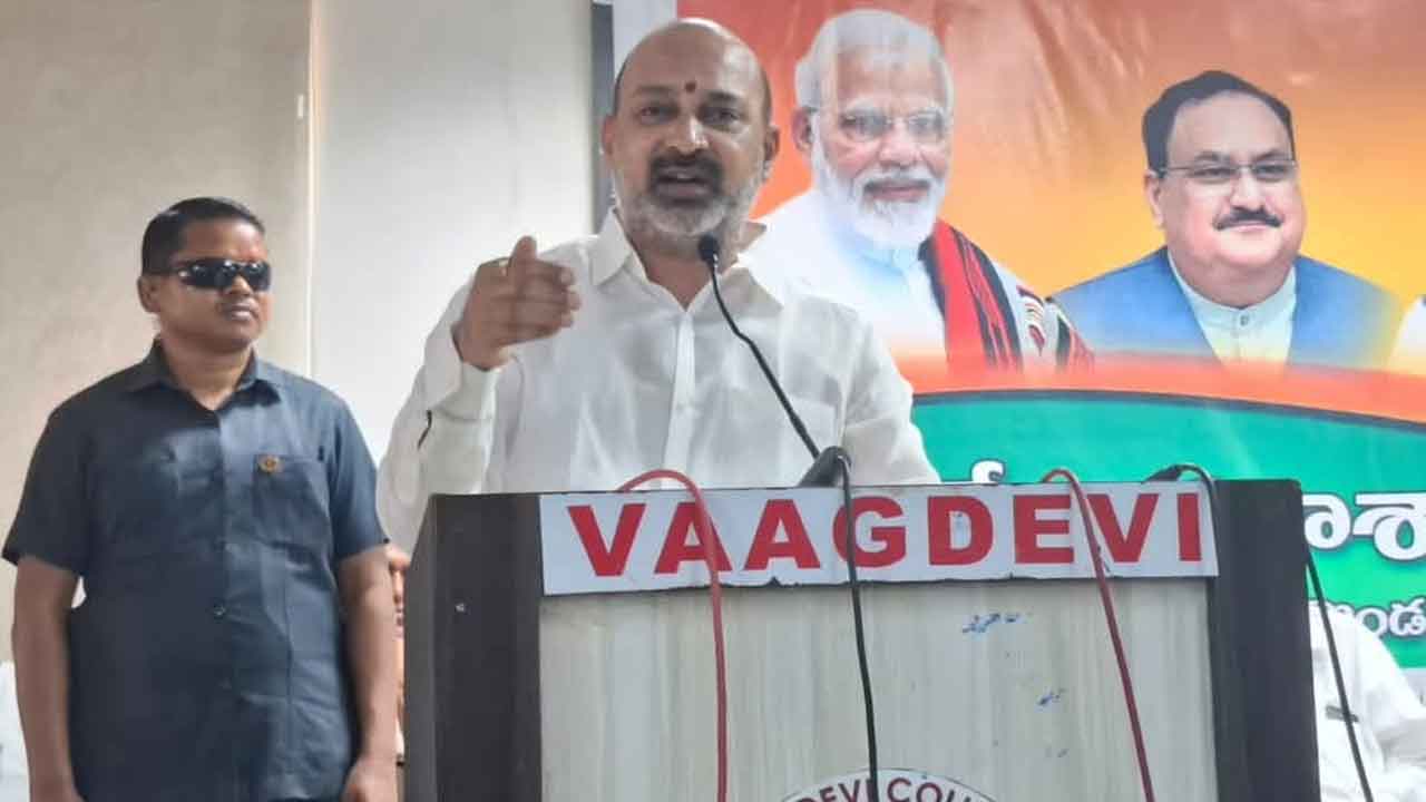 Warangal | వరి వేయొద్దంటే కాంగ్రెస్ కూడా వద్దు : బండి సంజయ్‌