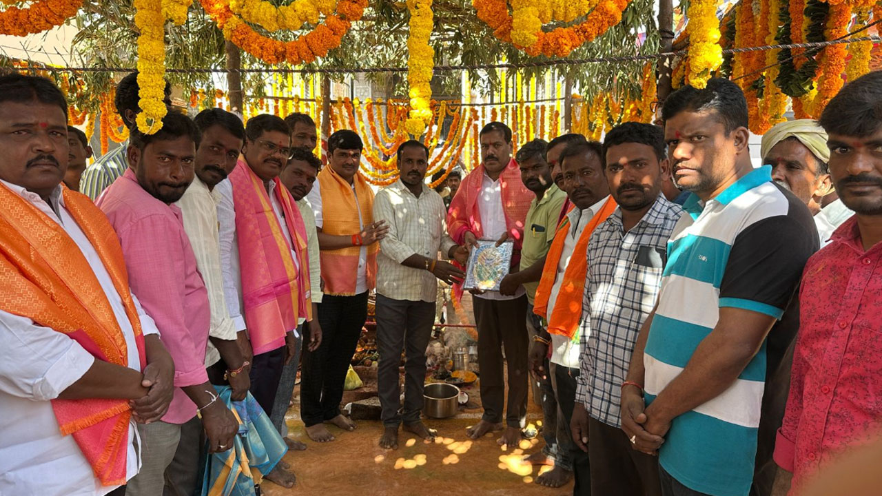 Kollapur | అంగరంగ వైభవంగా ఎల్లమ్మ తల్లి పండుగ.. హాజ‌రైన మాజీ ఎమ్మెల్యే బీరం