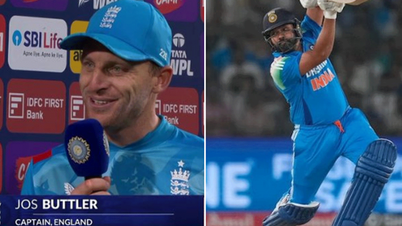 Jos Buttler: రోహిత్ శ‌ర్మ లాంటి ప్లేయ‌ర్ వ‌త్తిడికి లోన‌వుతే..  ఇండియ‌న్ కెప్టెన్‌ను విశేషంగా మెచ్చుకున్న జోస్ బ‌ట్ల‌ర్‌