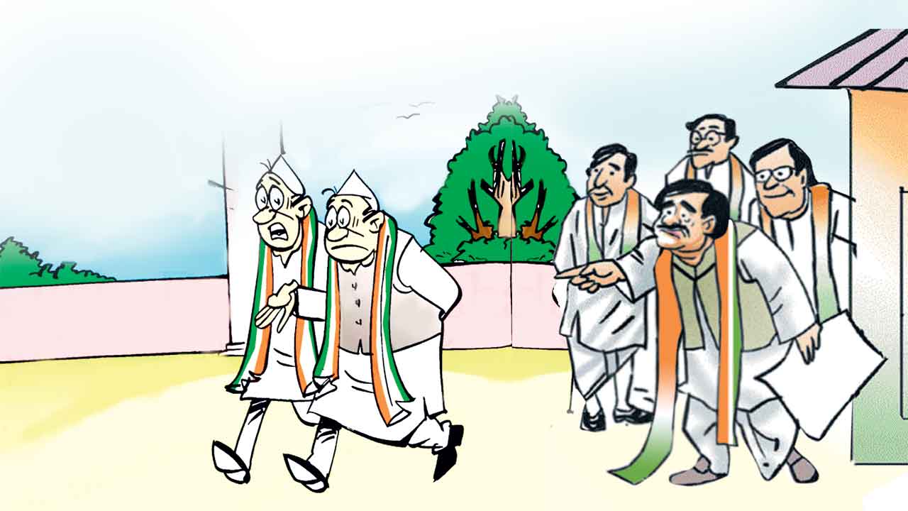 అధికార పార్టీలో అసంతృప్త రాగాలు