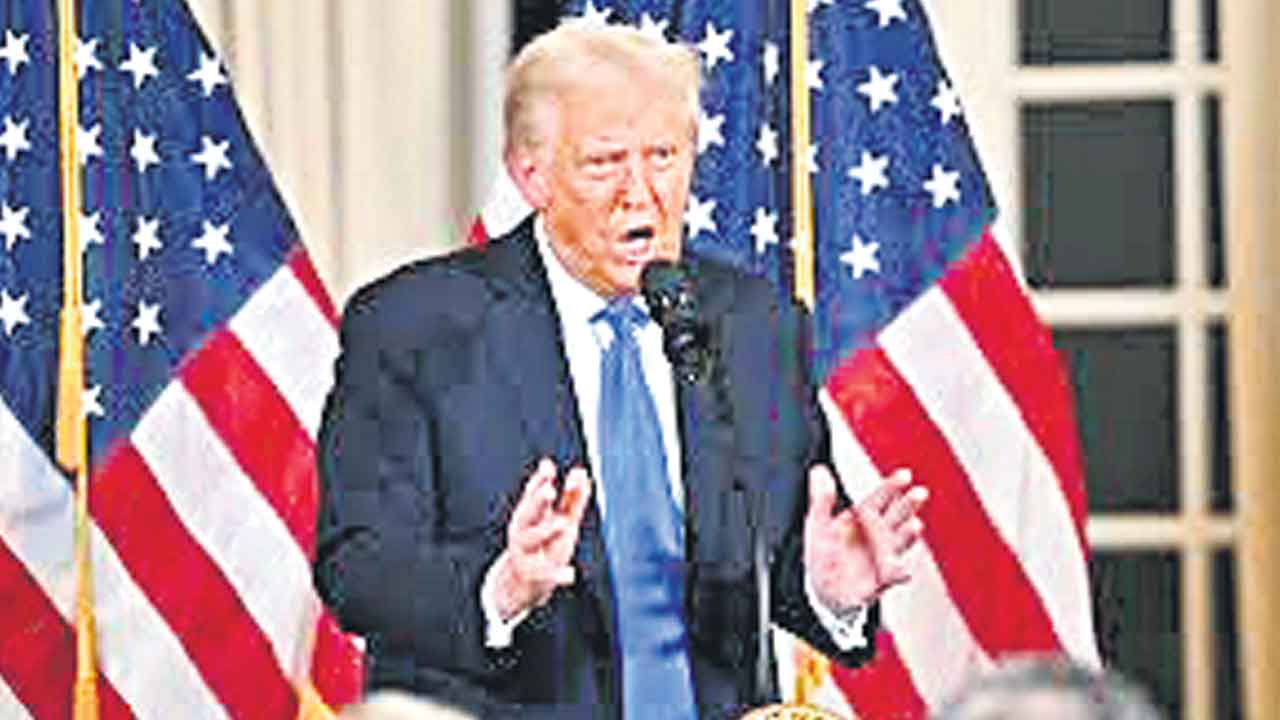 Donald Trump | పాలస్తీనియన్లకు గాజాకు తిరిగి వచ్చే హక్కు లేదు: ట్రంప్‌
