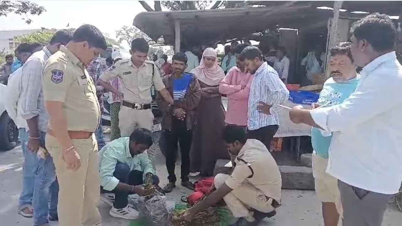 Ganja | రాయపర్తిలో రెండు కిలోల గంజాయి పట్టివేత