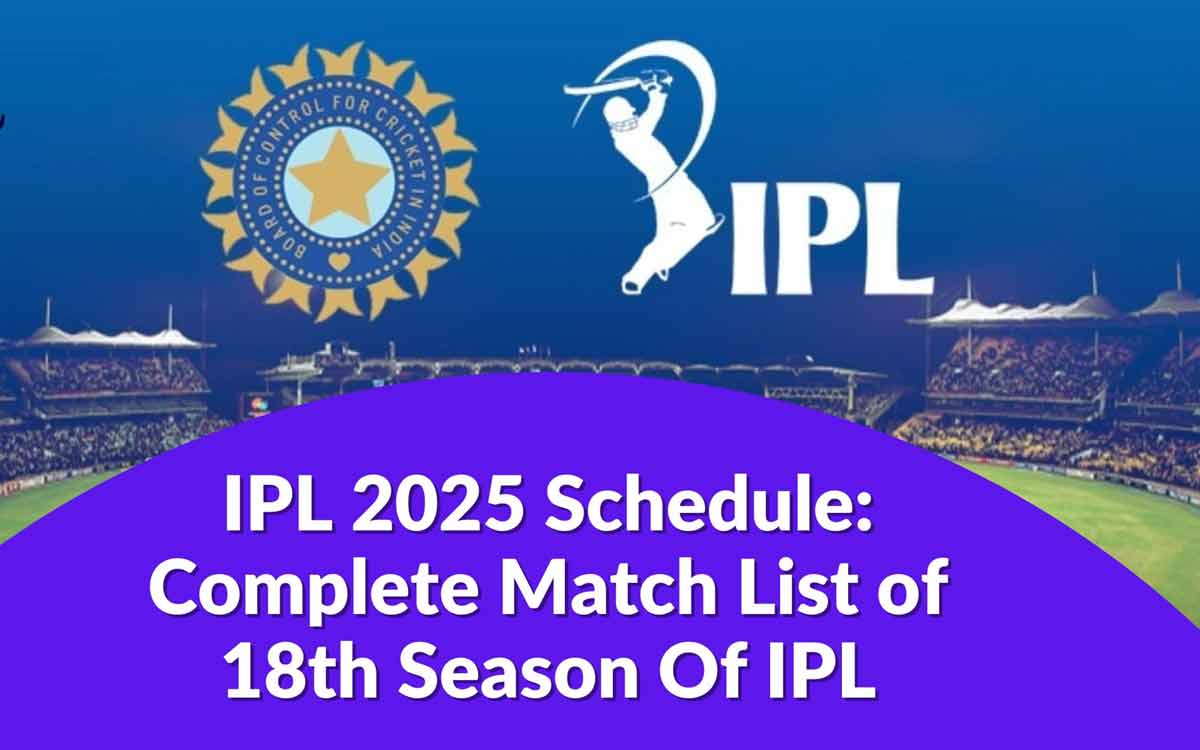 IPL 2025 | క్రికెట్‌ అభిమానులకు గుడ్‌న్యూస్‌.. ఐపీఎల్‌-2025 అప్‌డేట్‌ వచ్చేసింది..! తొలి మ్యాచ్‌ ఎప్పుడంటే..?