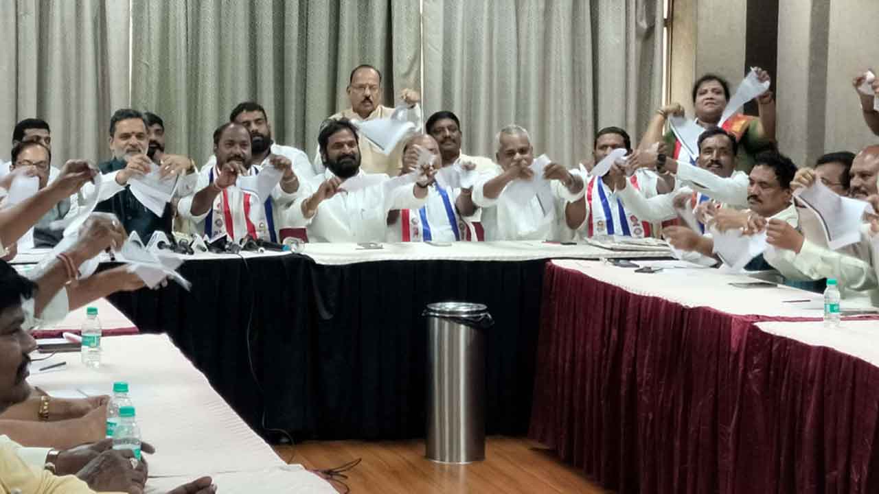 Jajula Srinivas Goud | బీసీల సంఖ్యను తక్కువ చేసి చూపితే కాంగ్రెస్ భూస్థాపితమే : జాజుల శ్రీనివాస్గౌడ్