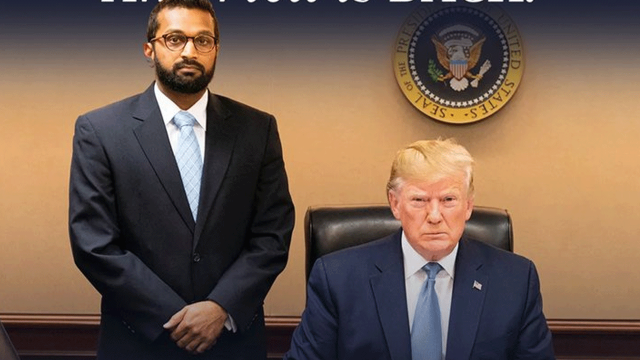 Kashyap Patel: ఎఫ్‌బీఐ డైరెక్ట‌ర్‌గా క‌శ్య‌ప్ ప‌టేల్‌