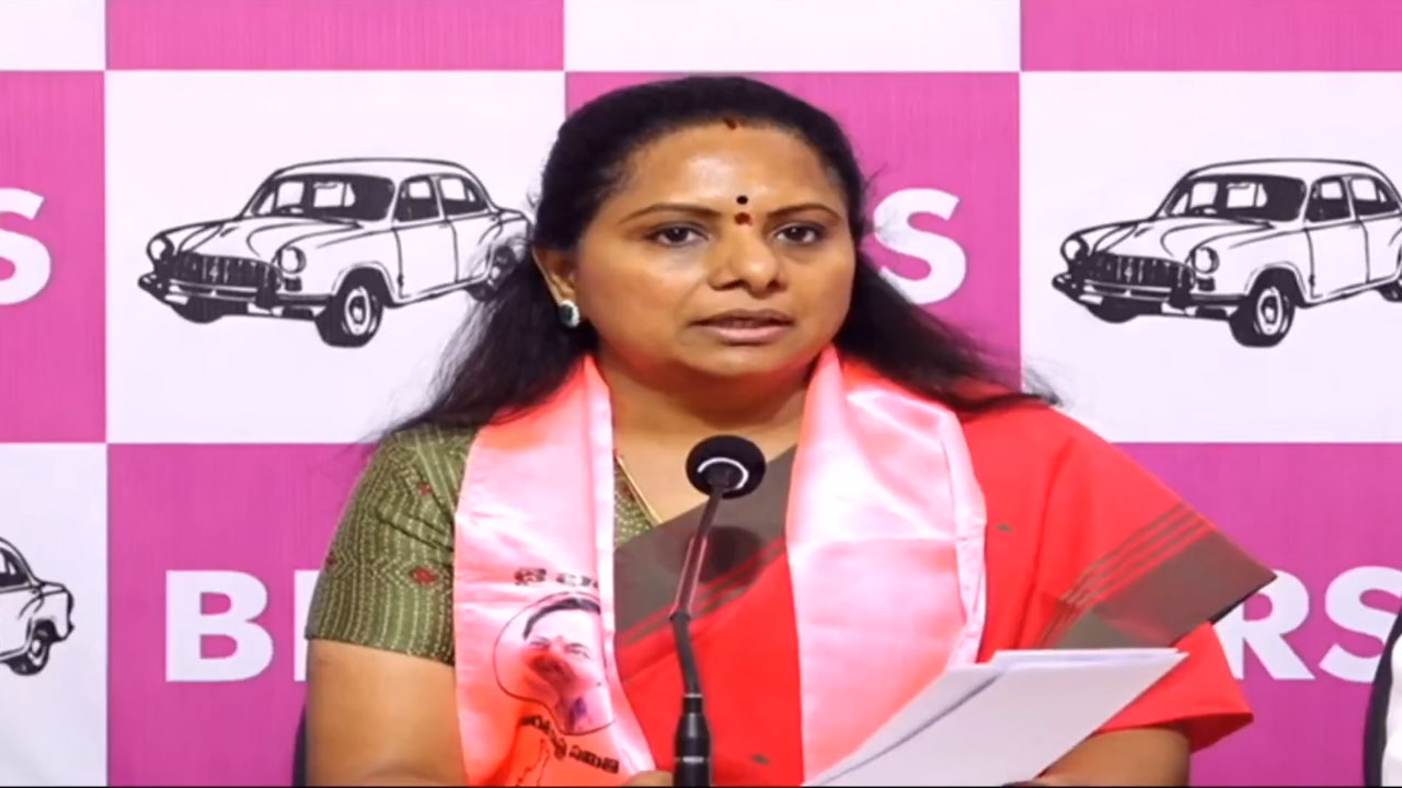 MLC Kavitha | రేవంత్ రెడ్డి ఆర్ఎస్ఎస్ ముఖ్య‌మంత్రి.. ఎమ్మెల్సీ క‌విత సంచ‌ల‌న వ్యాఖ్య‌లు