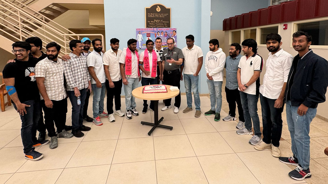 KCR Birthday | కేసీఆర్ జన్మదిన సందర్భంగా అమెరికాలో రక్తదాన శిబిరాలు..!