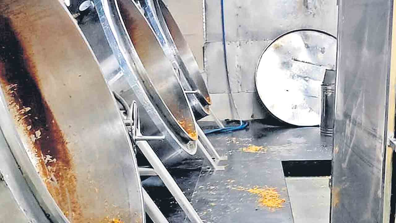 అపరిశుభ్రంగా వంట గదులు