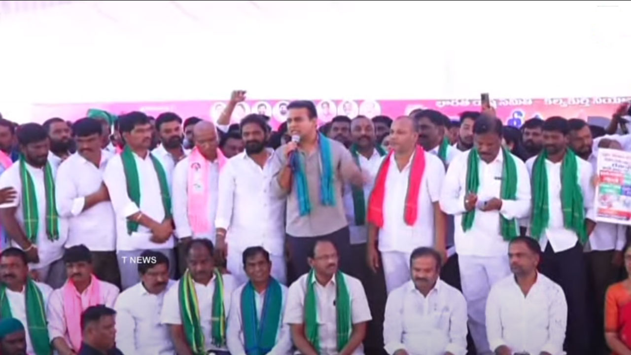 KTR | కేసీఆర్ హ‌యాంలో రైతు రాజులాగా బ‌తికాడు : కేటీఆర్