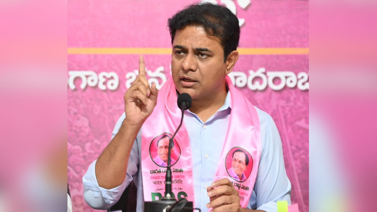 KTR | భూములు అమ్మితే కానీ ప్రభుత్వాన్ని నడపలేని స్థితి రేవంత్ స‌ర్కార్‌ది : కేటీఆర్