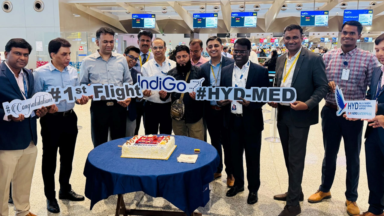 Indigo | శంషాబాద్ టు మ‌దీనా.. కొత్త విమాన స‌ర్వీసులు ప్రారంభం