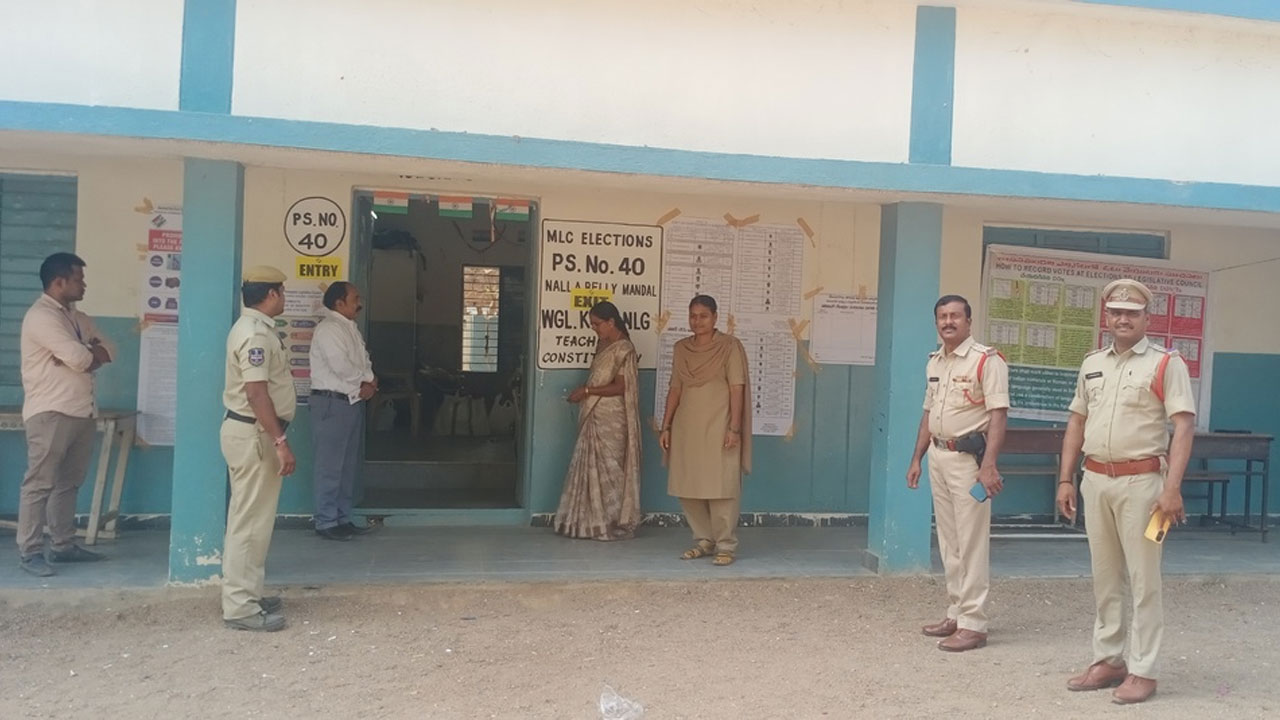 MLC elections | నల్లబెల్లిలో మందకొడిగా కొనసాగుతున్న ఎమ్మెల్సీ పోలింగ్