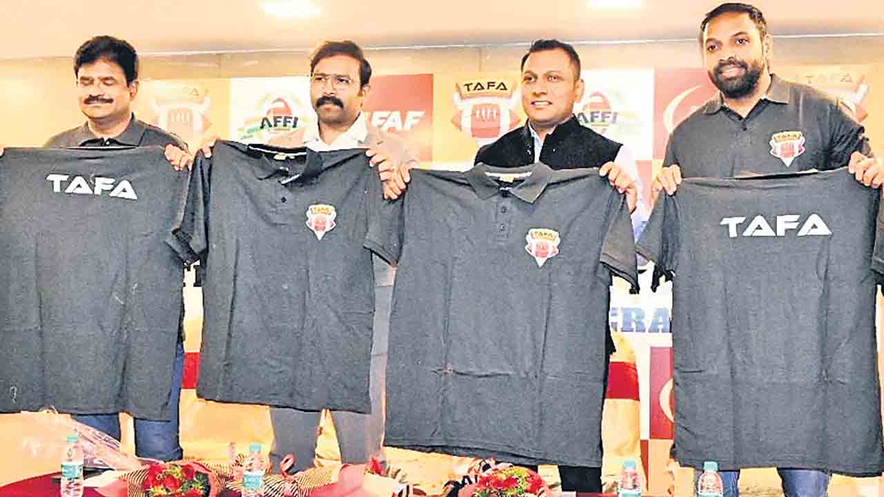 తెలంగాణలో అమెరికన్‌ ఫుట్‌బాల్‌ అకాడమీలు