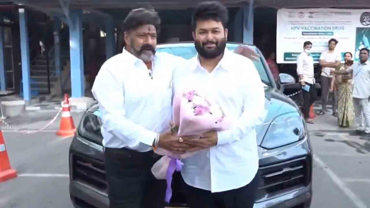 Nandamuri Thaman | నా తమ్ముడు నందమూరి థమన్ : బాల‌కృష్ణ‌