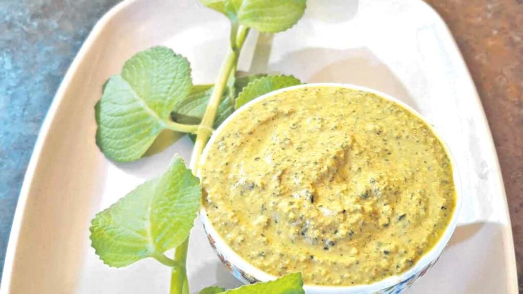 Vamu Aaku Idli Pachadi