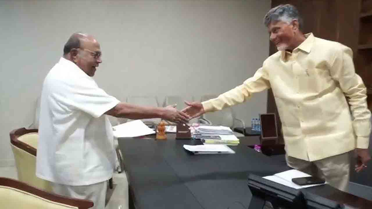 చంద్రబాబుతో నాగం భేటీ