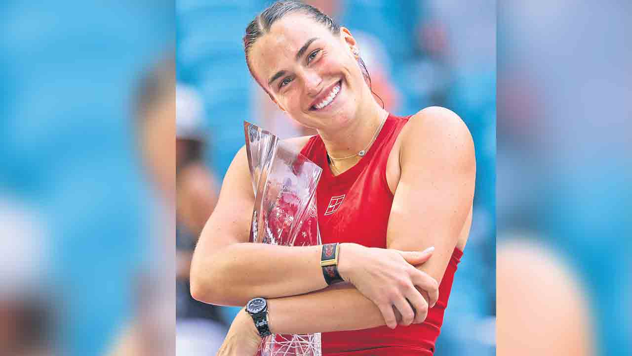 Aryna Sabalenka | మియామి క్వీన్‌ సబలెంక.. 19వ టైటిల్‌ గెలుచుకున్న బెలారస్‌ బ్యూటీ