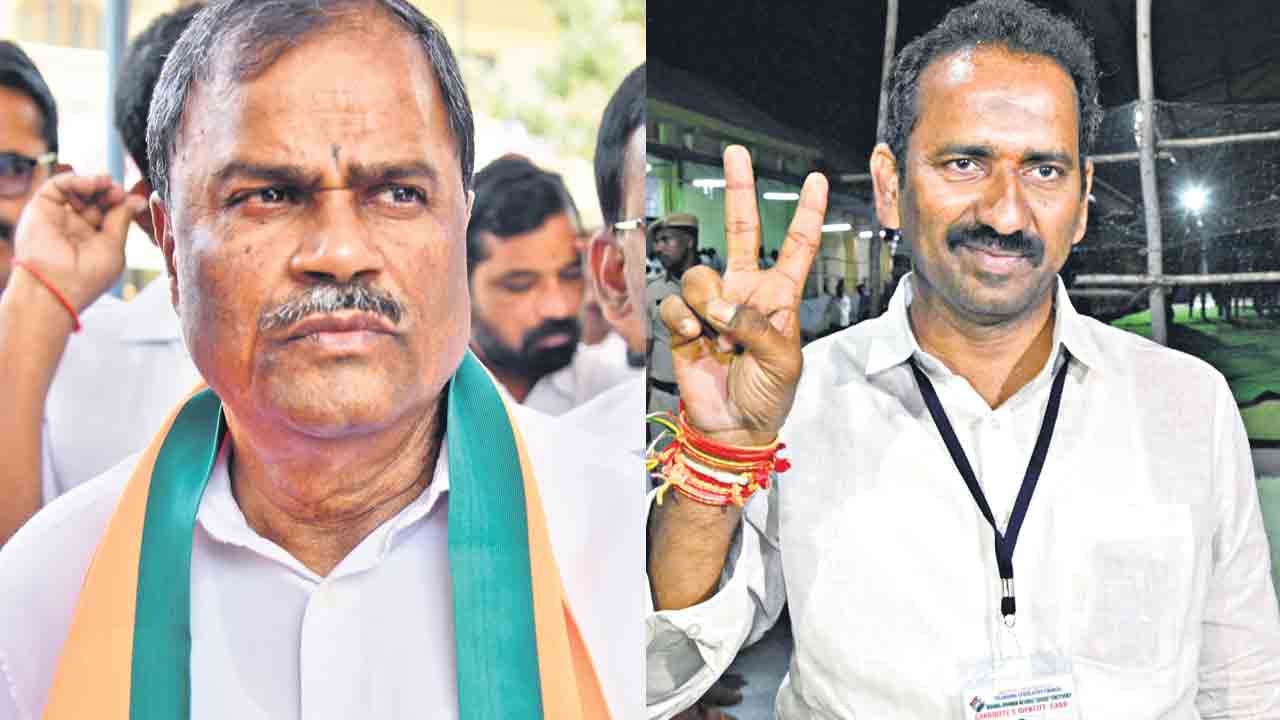 ఉపాధ్యాయ ఎమ్మెల్సీలుగా కొమురయ్య, శ్రీపాల్‌రెడ్డి