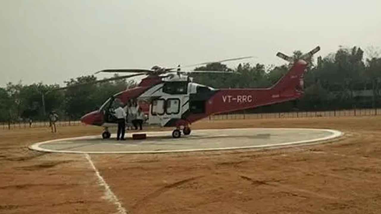 10 గంటల్లో రెండో హెలిప్యాడ్‌!