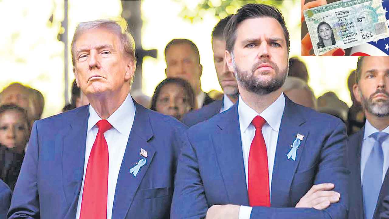 JD Vance | గ్రీన్‌ కార్డుతో సెటిలైపోలేరు.. అది శాశ్వత నివాసానికి హామీ కాదు: జేడీ వాన్స్‌