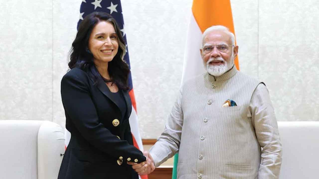 ప్రధాని మోదీతో గబ్బార్డ్‌ సమావేశం