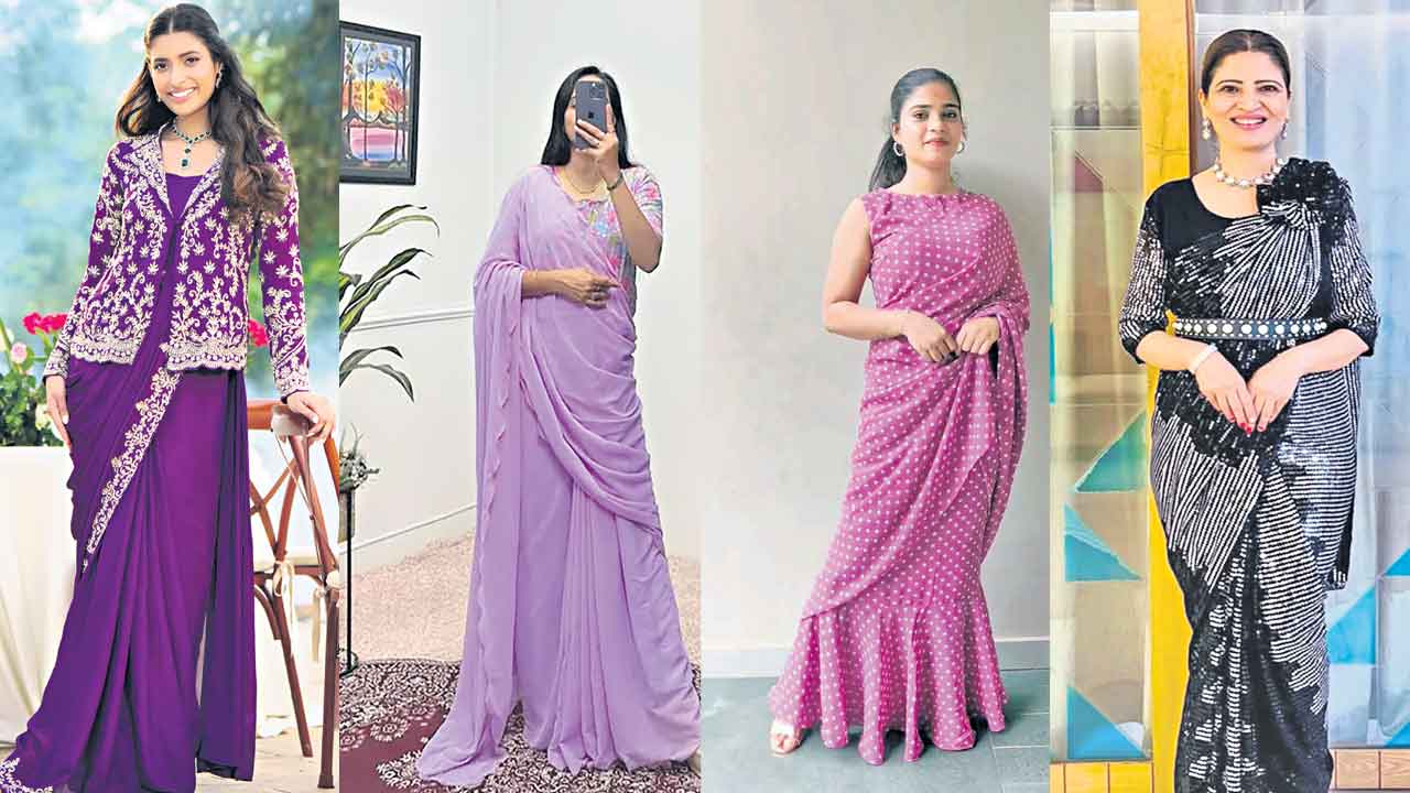 జిప్‌… సెట్‌.. శారీ!