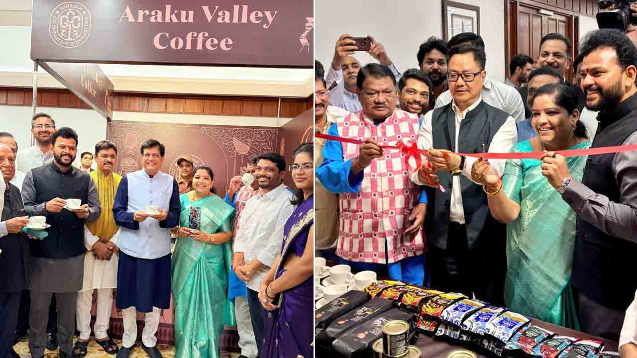 Araku Coffee | పార్లమెంట్‌లో అరకు కాఫీ ఘుమ ఘుమలు