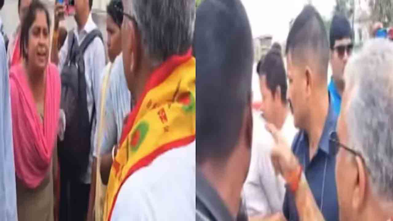 Dilip Ghosh | మహిళా నిరసనకారులను బెదిరించిన బీజేపీ నేత.. వీడియో వైరల్‌