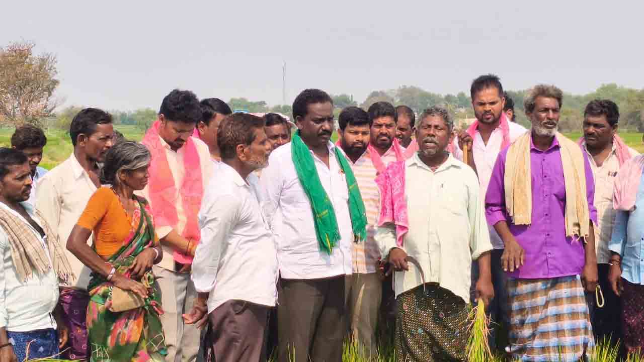 కాంగ్రెస్‌ పాలనలో రైతులకు కన్నీళ్లే..