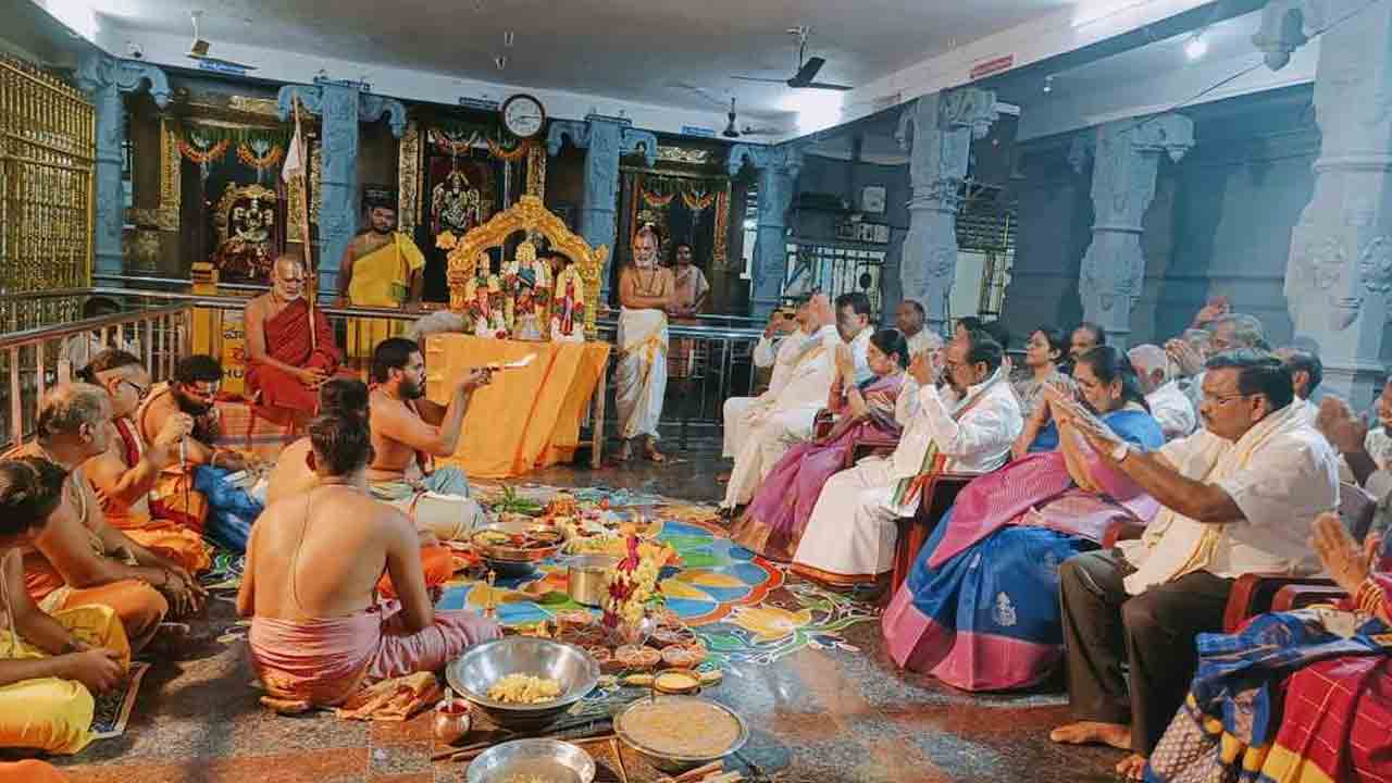 Brahmotsavam | తెలంగాణ తిరుమల దేవస్థానంలో కొనసాగుతున్న బ్రహ్మోత్సవాలు