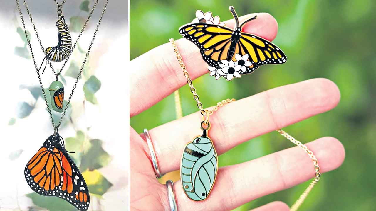 జీవిత చక్రం నగలో చిత్రం!