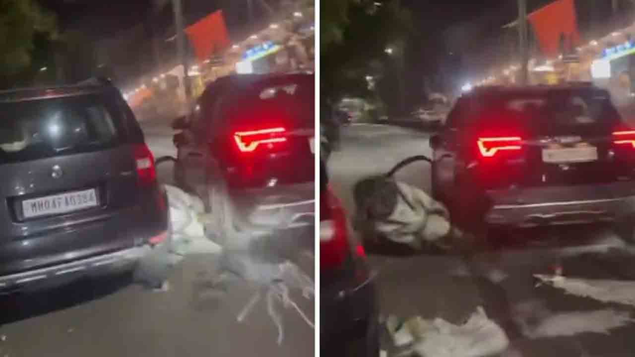 Watch: పాల డెలివరీ వ్యక్తి స్కూటర్‌పైకి దూసుకెళ్లిన కారు.. తర్వాత ఏం జరిగిందంటే?