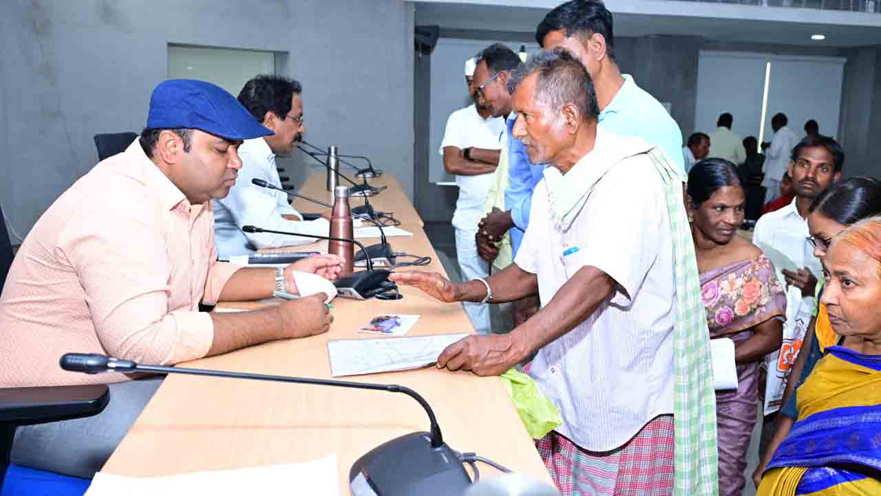 Collector Rahul Raj | ప్రజావాణి అర్జీలు పెండింగ్‌లో ఉంచొద్దు : కలెక్టర్‌ రాహుల్‌ రాజ్‌