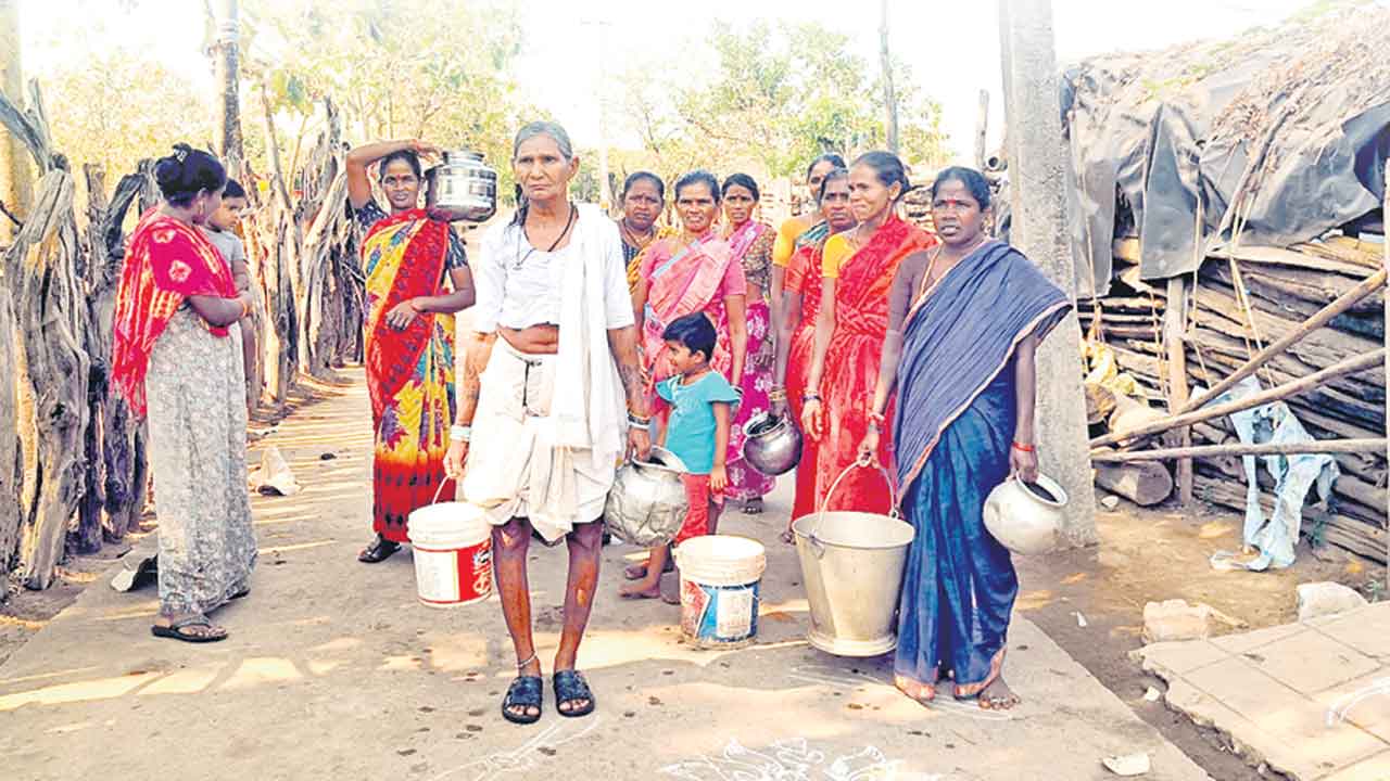 దాహం తీరేదెట్లా?