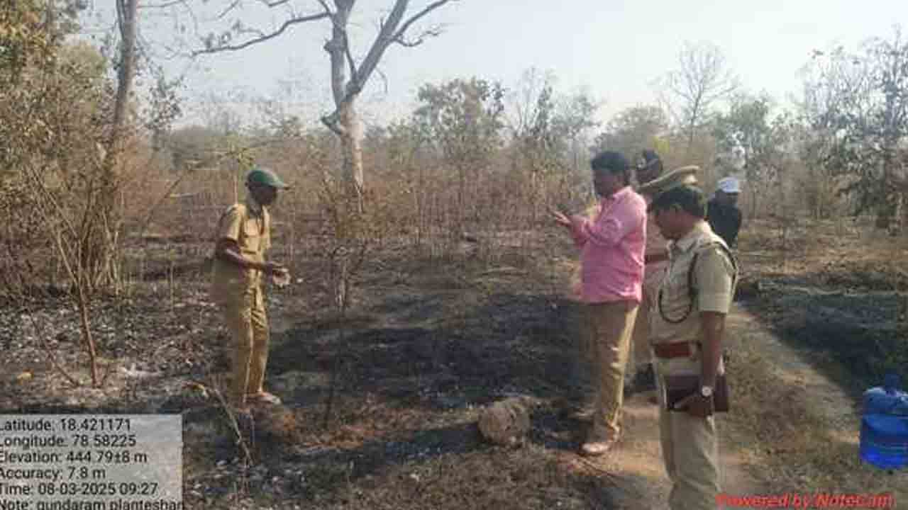 Forest fire | బుగ్గయిన అడవి.. సహజంగా అంటుకుందా..? ఎవరైనా వ్యక్తులు ఉన్నారా..?