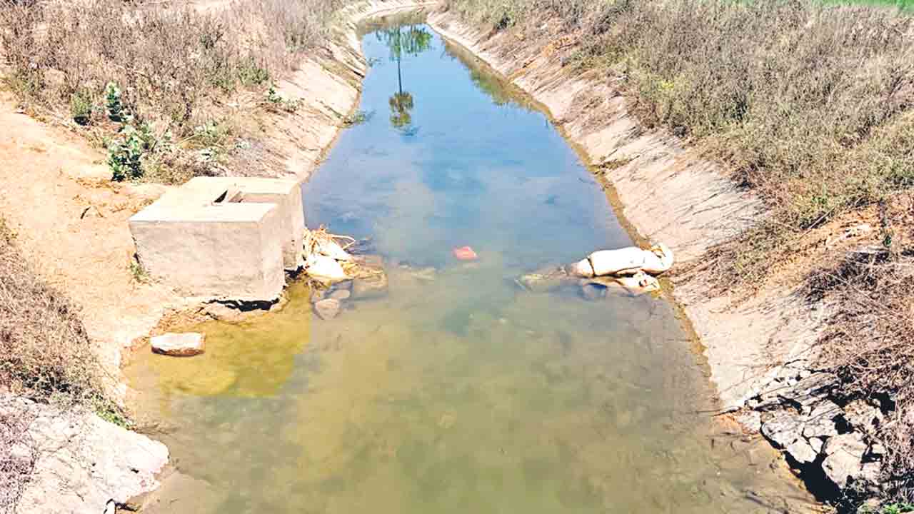 గడ్డెన్న వాగు సాగు ప్రశ్నార్థకం